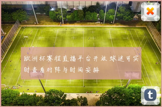 欧洲杯赛程直播平台开放 球迷可实时查看对阵与时间安排