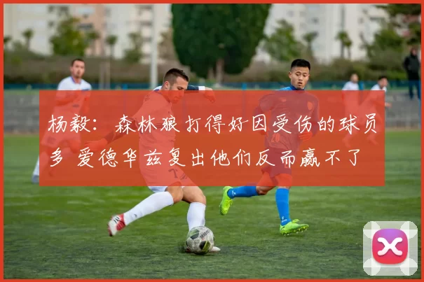 杨毅：森林狼打得好因受伤的球员多 爱德华兹复出他们反而赢不了